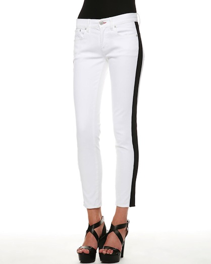 Tuxedo Striped white jean trend Ralph Lauren